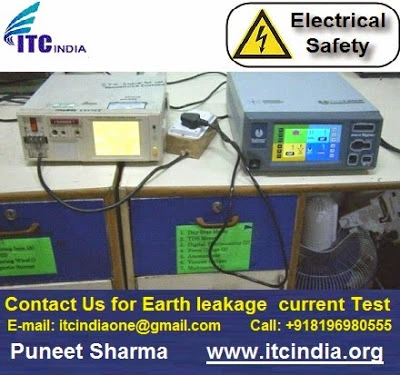 Contact Us for earth leakage current Testing
