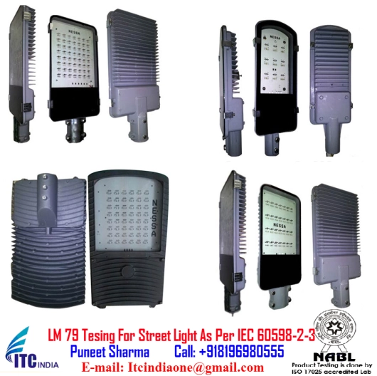 LM 79 Tesing For Street Light As Per IEC 60598-2-3 
