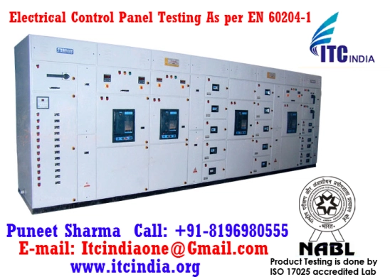 Electrical Control Panel Testing As per EN 60204-1
