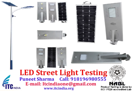 LED Street Light Testing India