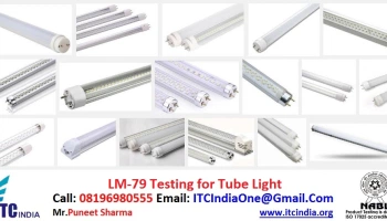 LM-79 testing for Tube Light | lm 79 Testing labs in India
