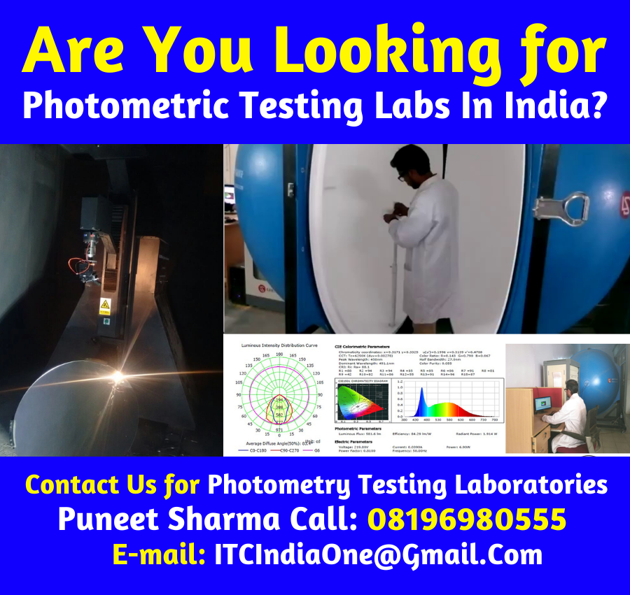 Are You Looking for Photometric Testing Laboratory in India?